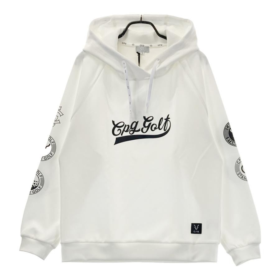 サイズ：2 CPG GOLF シーピージーゴルフ 2109-24112 パーカー  ホワイト系 [240101676568] ゴルフウェア メンズ ストスト 新品】CPG GOLF シーピージーゴルフ 2109-24112 パーカー ホワイト系 3