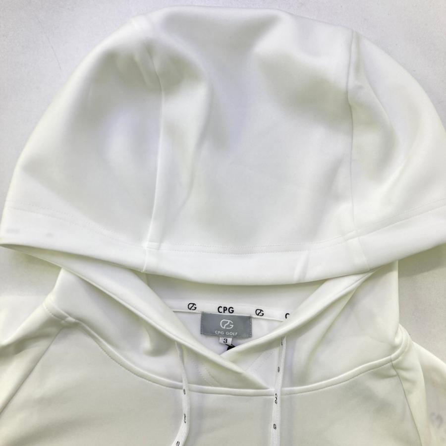 【新品】CPG GOLF シーピージーゴルフ 2109-24112 パーカー  ホワイト系 3 ゴルフウェア メンズ_2