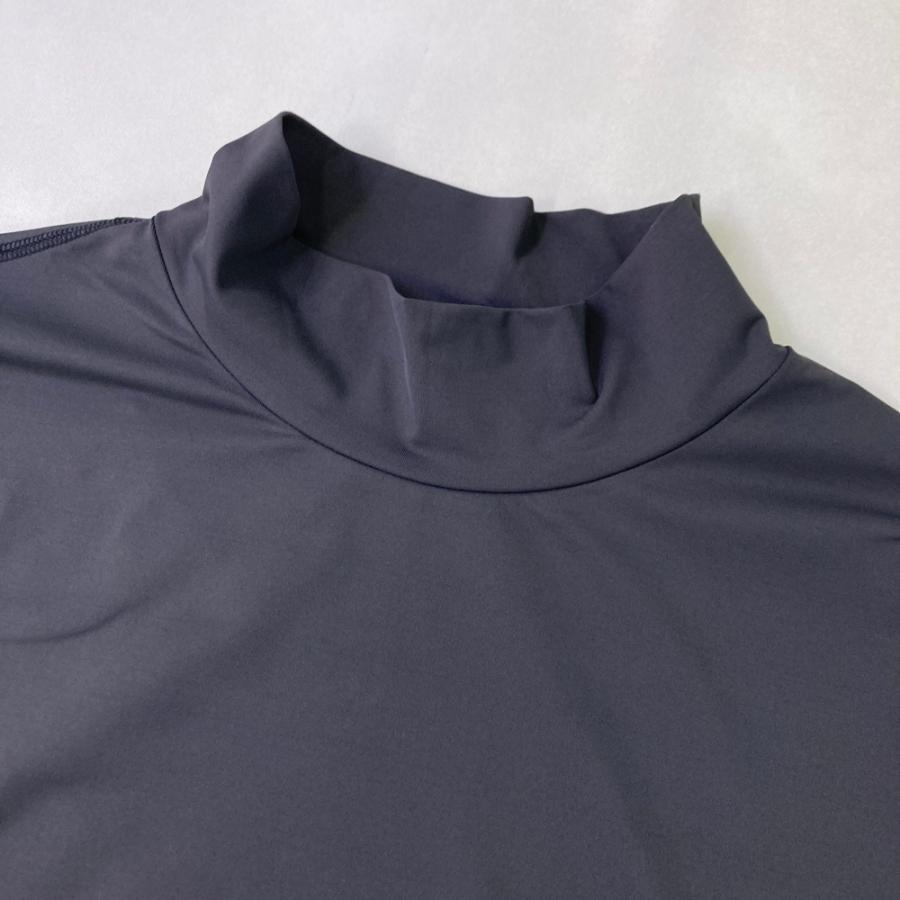 サイズ：4 CPG GOLF シーピージーゴルフ 2109-25286 長袖モックネックTシャツ  グレー系 [240101676582] ゴルフウェア メンズ ストスト CPG GOLF 【新品】CPG GOLF シーピージーゴルフ 2109-25286 長袖モック