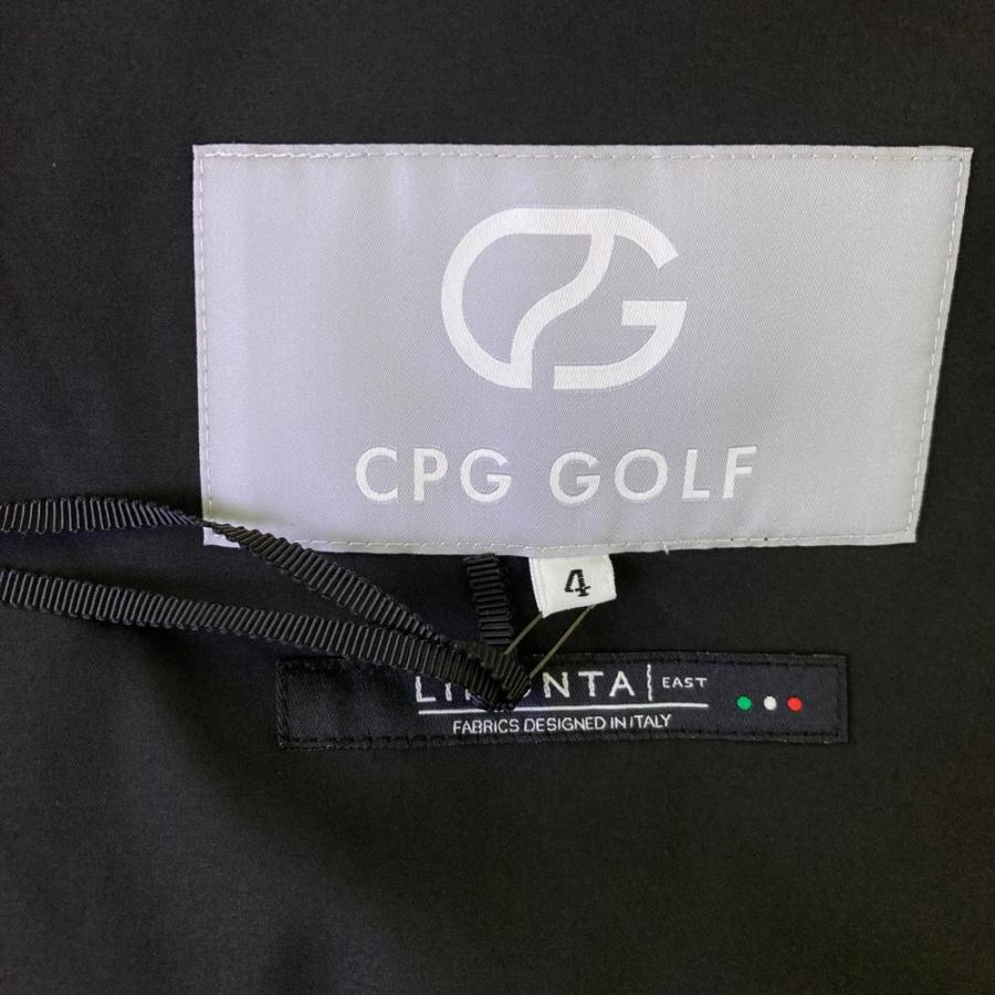 サイズ：4 CPG GOLF シーピージーゴルフ 2203-24205 2WAY フーディープルオーバー  ブラック系 [240101676583] ゴルフウェア メンズ ストスト CPG GOLF 【新品】CPG GOLF シーピージーゴルフ 2203-24205 2WAY
