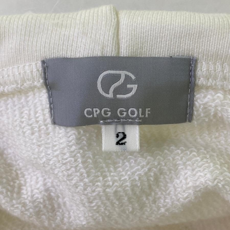 新品】CPG GOLF シーピージーゴルフ 2109-25133 パーカー ホワイト系 2