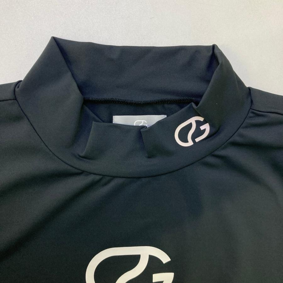 サイズ：5 CPG GOLF シーピージーゴルフ 2109-24104 長袖モックネックTシャツ  ブラック系 [240101676608] ゴルフウェア メンズ ストスト 新品】CPG GOLF シーピージーゴルフ 2109-24104 長袖モックネックT