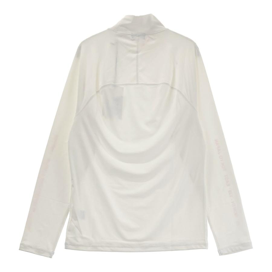 サイズ：4 CPG GOLF シーピージーゴルフ 2109-25125 長袖モックネックTシャツ  ホワイト系 [240101676622] ゴルフウェア メンズ ストスト CPG GOLF 【新品】CPG GOLF シーピージーゴルフ 2109-25125 長袖モック