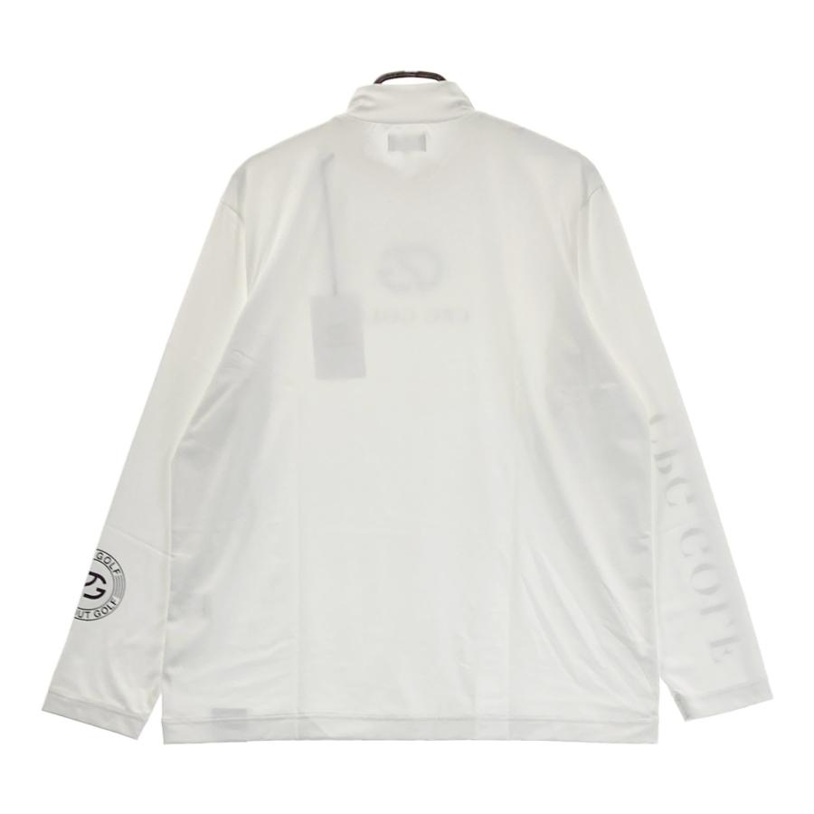 サイズ：2 CPG GOLF シーピージーゴルフ 2109-24101 長袖モックネックTシャツ  ブラック系 [240101676611] ゴルフウェア メンズ ストスト CPG GOLF シーピージーゴルフ 2109-24101 長袖モックネックTシャツ
