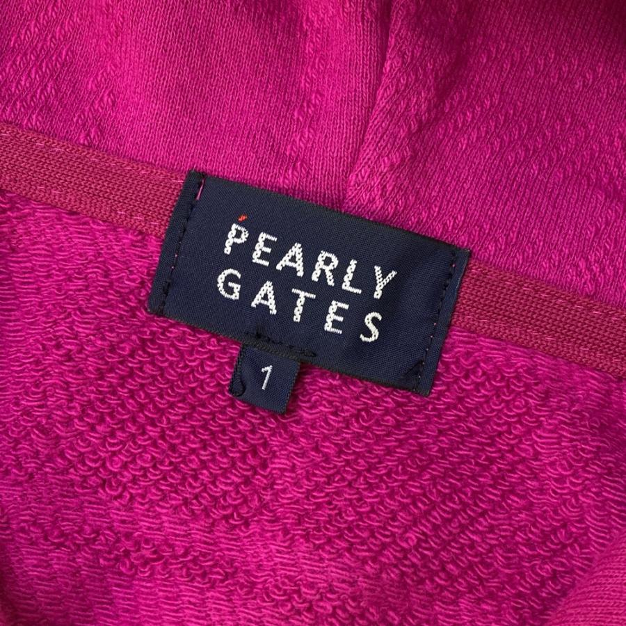 PEARLY GATES パーリーゲイツ 長袖ジップパーカー パープル系 1 ゴルフ
