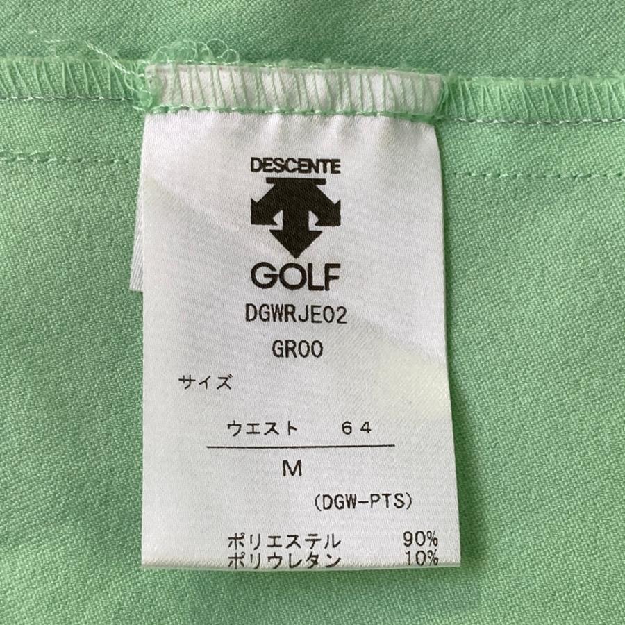 DESCENTE GOLF デサントゴルフ ストレッチ プリーツスカート グリーン