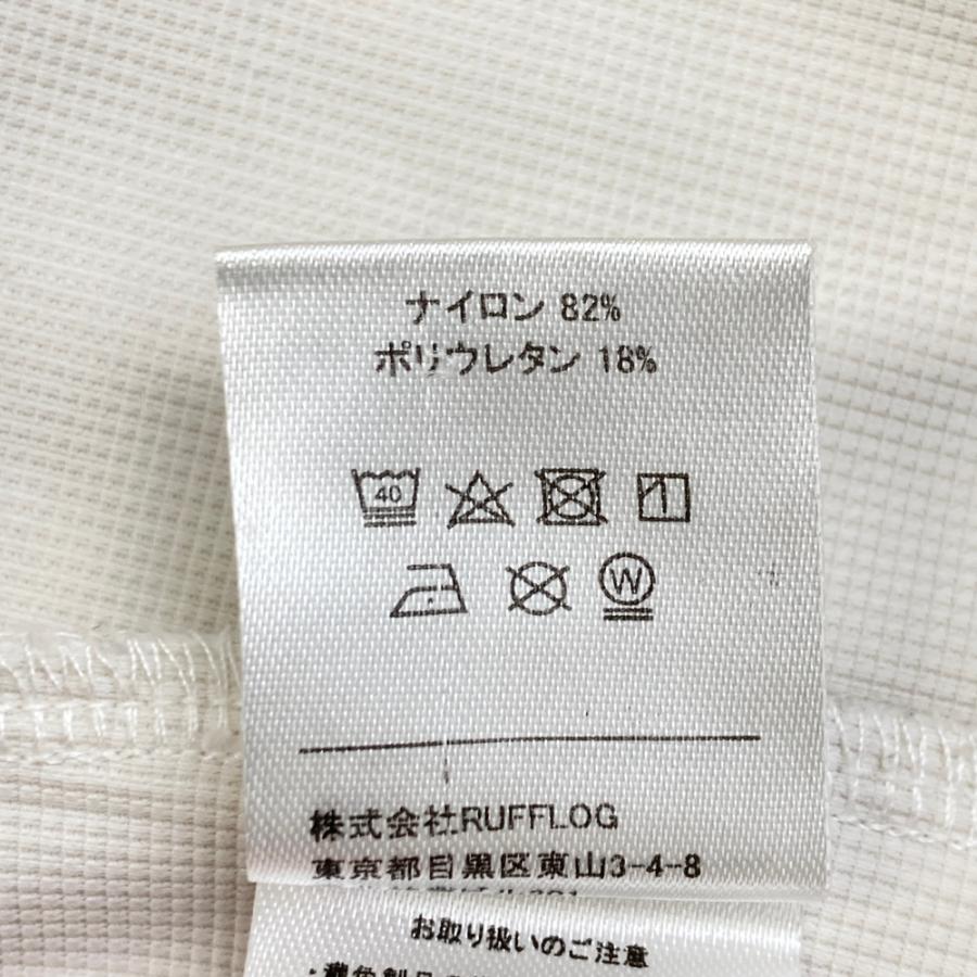 RUFFLOG ラフロッグ 2024年モデル ハイネック 半袖Tシャツ バックロゴ