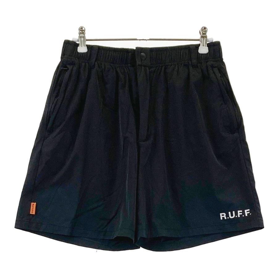 未使用　ラフロッグ　ハーフパンツ　サイズM RUFFLOG RUFFLOG ラフロッグ ストレッチ ハーフパンツ ブラック系 M ゴルフ