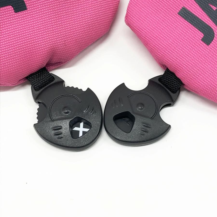 JACK BUNNY ジャックバニー ヘッドカバー 3点セット ピンク系 DR,FW,UT 