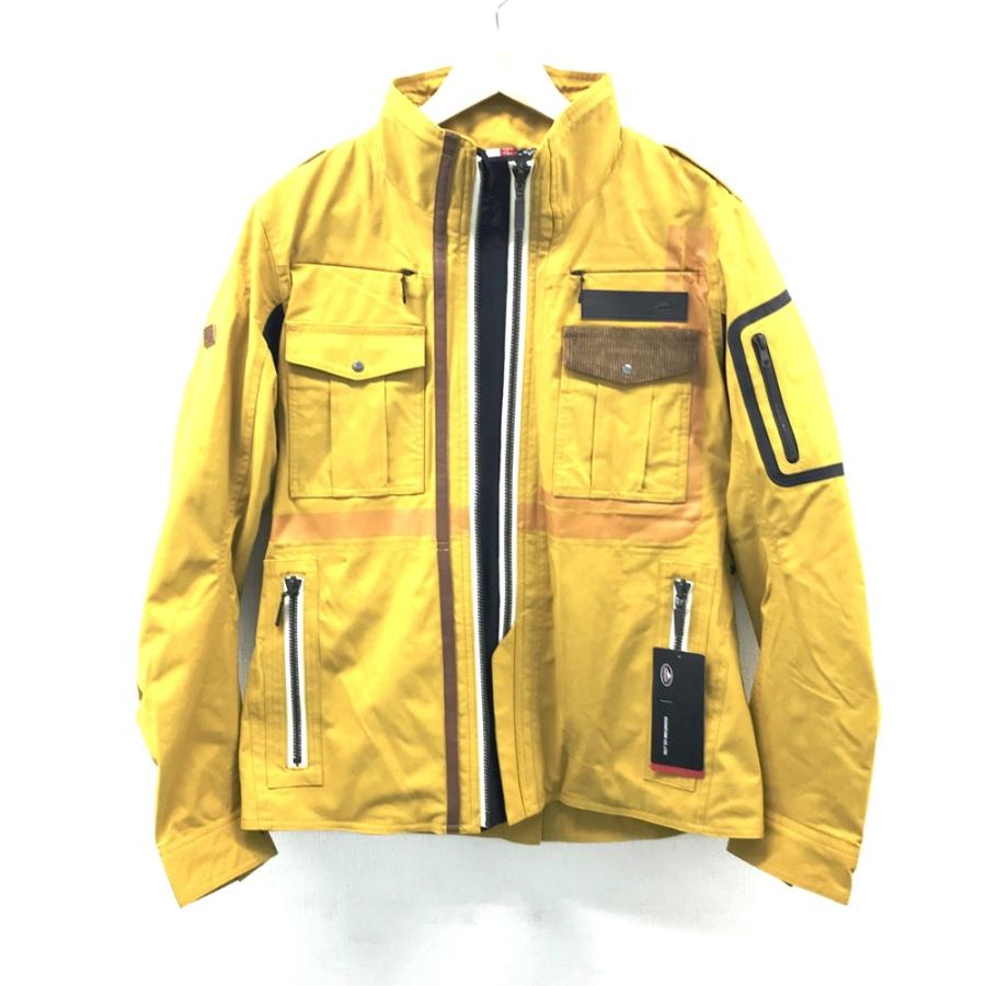 M*e様 週末限定オークション KUSHITANI K-2427 アーカナジャケ 新品】KUSHITANI クシタニ K-2427 アーカナジャケット イエロー系 L