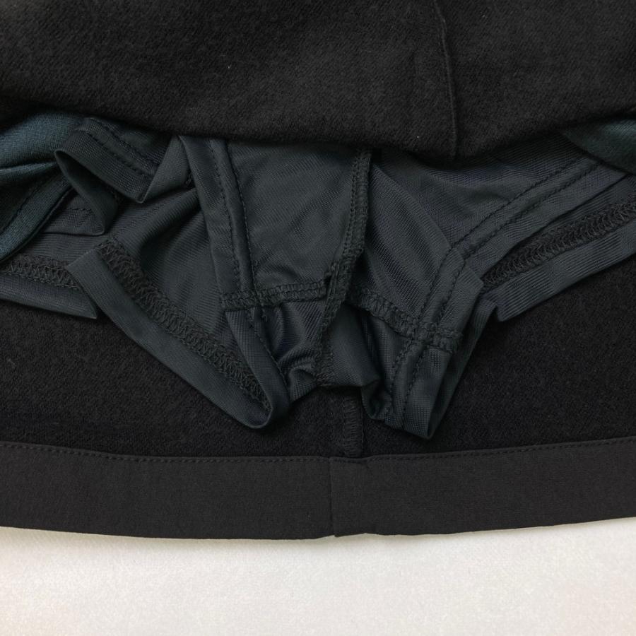 JACK BUNNY ジャックバニー インナー付 裏微起毛 スカート ブラック系