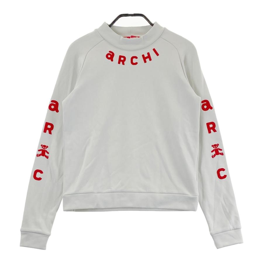 サイズ：36 ARCHIVIO アルチビオ  裏起毛 長袖Tシャツ プルオーバー  グレー系 [240101677944] ゴルフウェア レディース ストスト ARCHIVIO アルチビオ 裏起毛 長袖Tシャツ プルオーバー グレー系 36