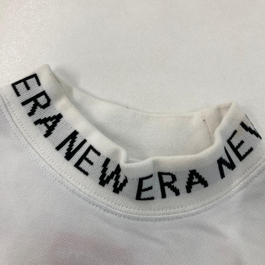 ARCHIVIO アルチビオ ×NEW ERA モックネック 半袖Tシャツ ホワイト系