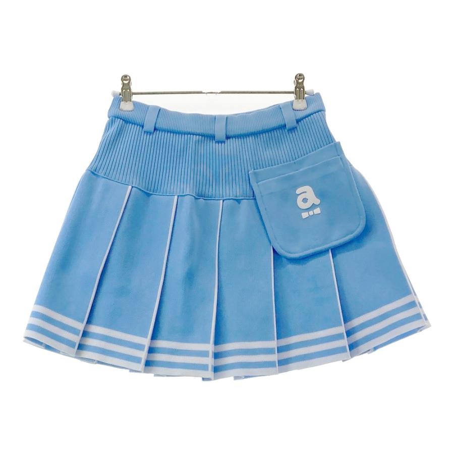 新品未使用品♡アルチビオ プリーツ スカート 36サイズ 2026年春夏モデル ARCHIVIO アルチビオ ニット プリーツスカート ブルー系 36 ゴルフ