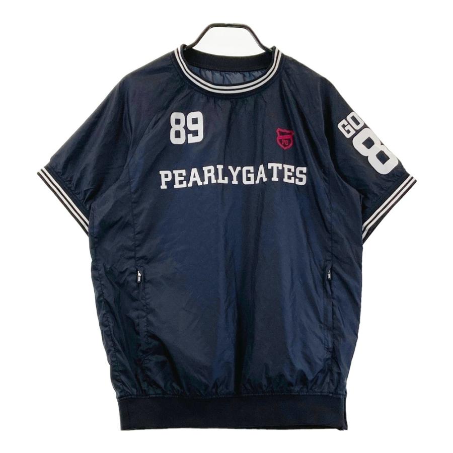 PEARLY GATES パーリーゲイツ サイズ5 スニードジャック PEARLY GATES パーリーゲイツ 半袖スニードジャック ネイビー系 5
