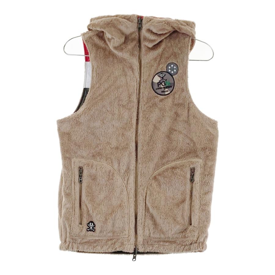 Munsingwear（マンシングウェア） リバーシブルフード付フリースジップ