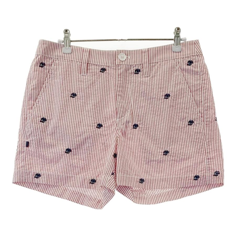 JACK BUNNY ジャックバニー ショートパンツ ストライプ柄 ピンク系 1