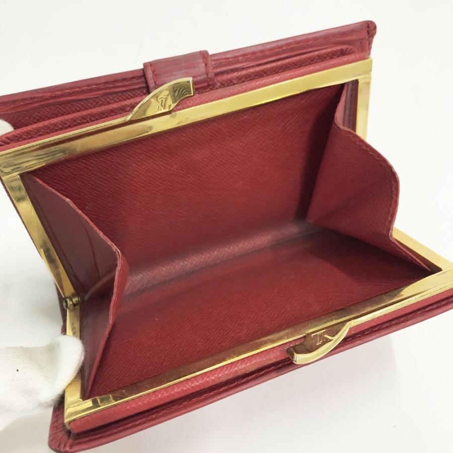 ルイ・ヴィトン LOUIS VUITTON ルイ ヴィトン M63247/MI1912 二つ折り財布 ポルトモネ