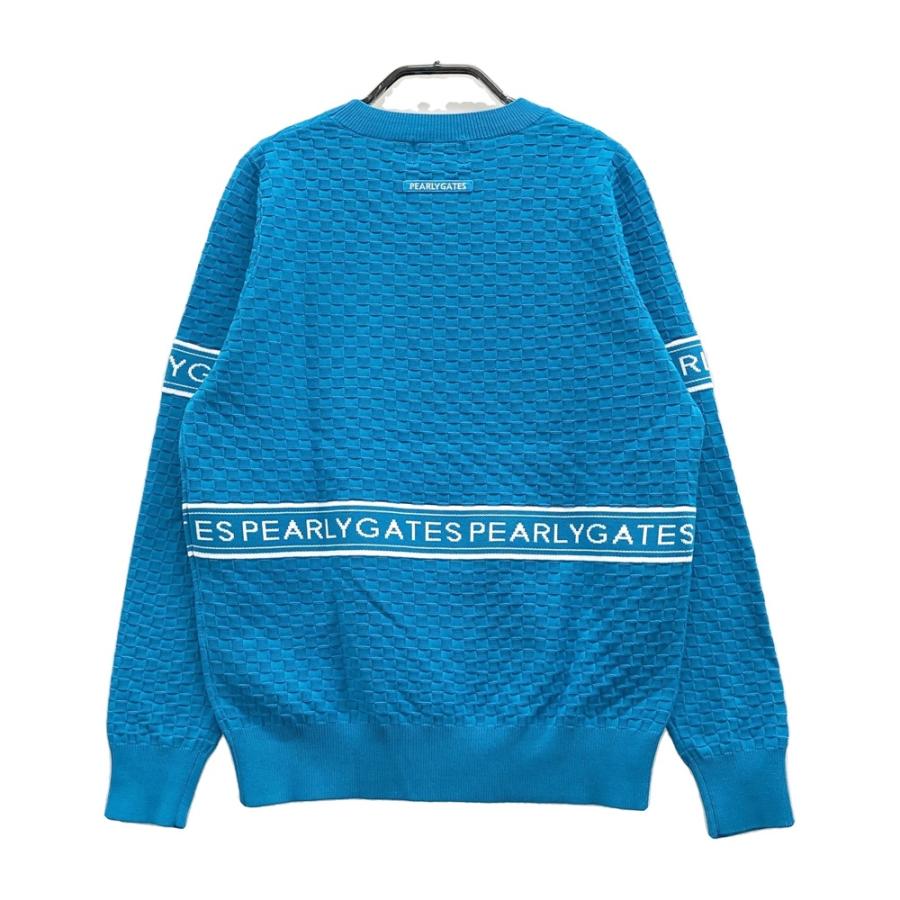 【新品未使用】PEARLY GATES 定価約3万2千円　パーリーゲイツニット PEARLY GATES（パーリーゲイツ） 2024年モデル 長袖ニットセーター