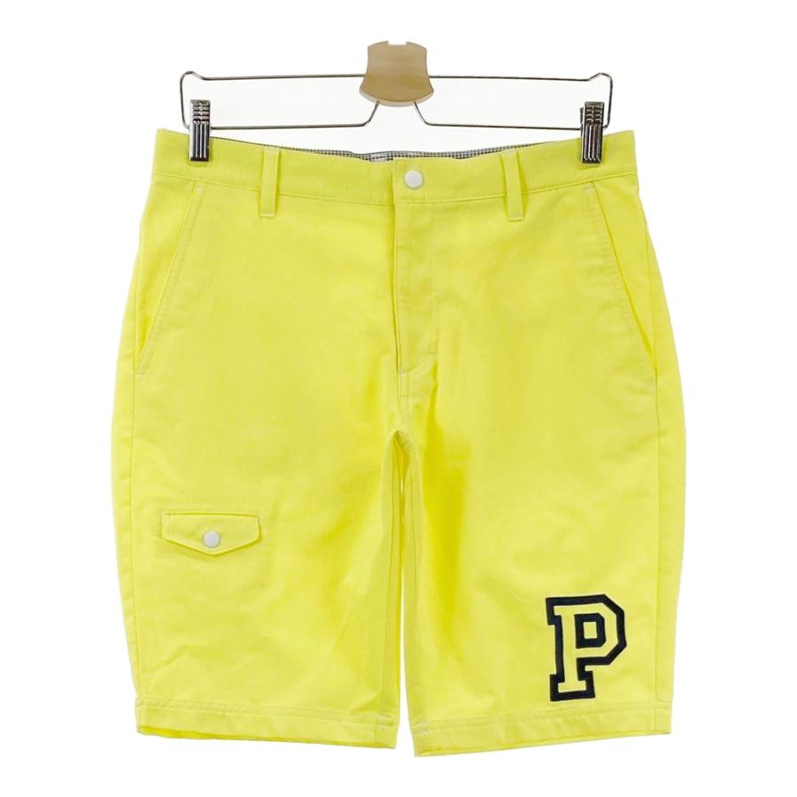 PUMA GOLF プーマゴルフ ハーフパンツ イエロー系 M ゴルフウェア