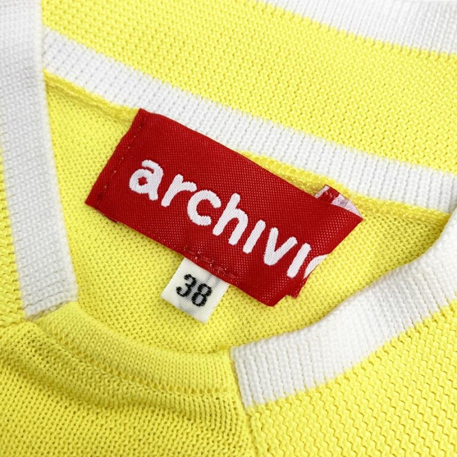 サイズ：38 ARCHIVIO アルチビオ  ハイネック 長袖ニット  イエロー系 [240101679066] ゴルフウェア レディース ストスト ARCHIVIO アルチビオ ハイネック 長袖ニット イエロー系 38 ゴルフ