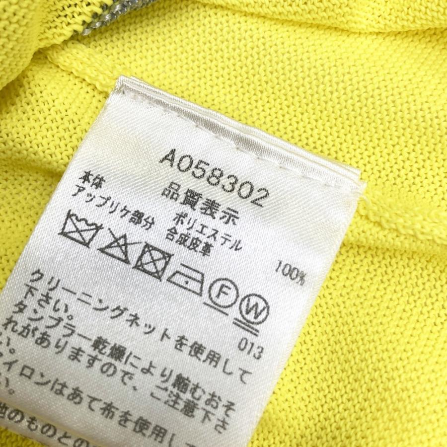 ARCHIVIO アルチビオ ハイネック 長袖ニット イエロー系 38 ゴルフ
