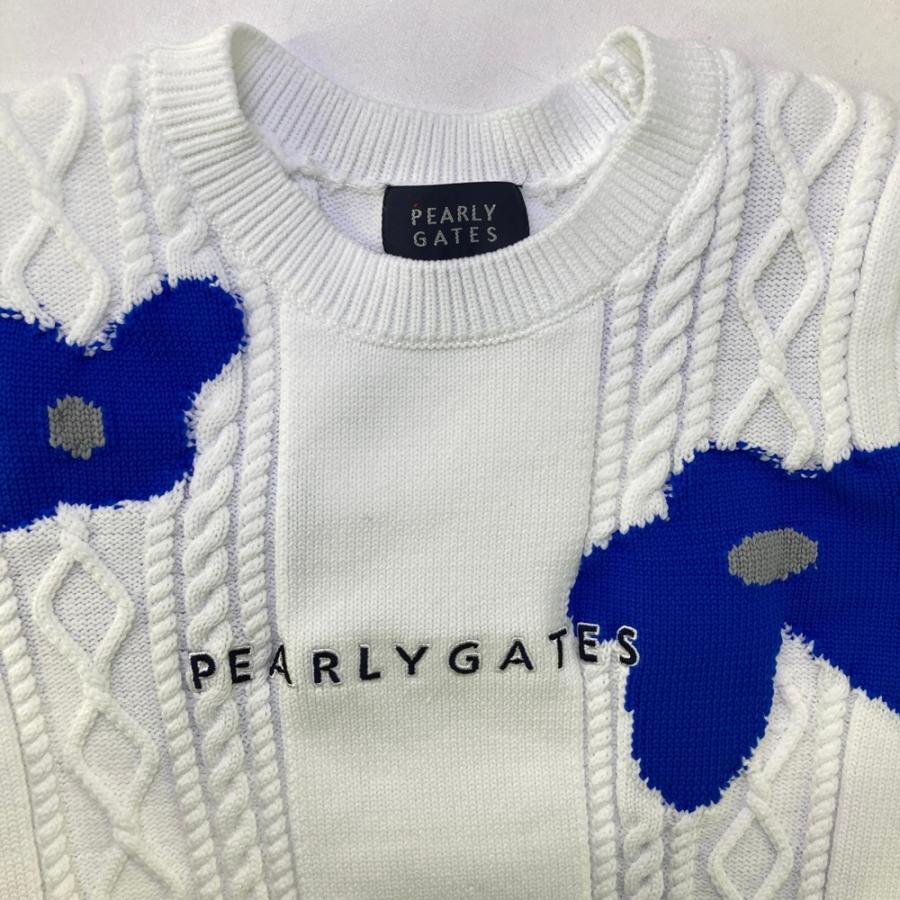 PEARLY GATES パーリーゲイツ 2026年モデル ニットセーター 花 総柄
