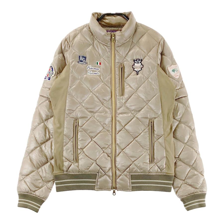 未使用　BEAMS GOLF ビームスゴルフ ダウンジャケット レディース S BEAMS GOLF ビームスゴルフ 2WAY ダウンジャケット ベージュ系 S