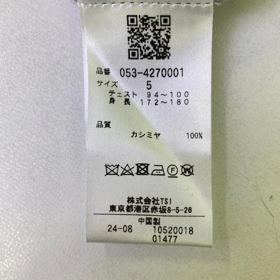 PEARLY GATES パーリーゲイツ 2024年 カシミヤ ニットセーター  グレー系 5 ゴルフウェア メンズ_5