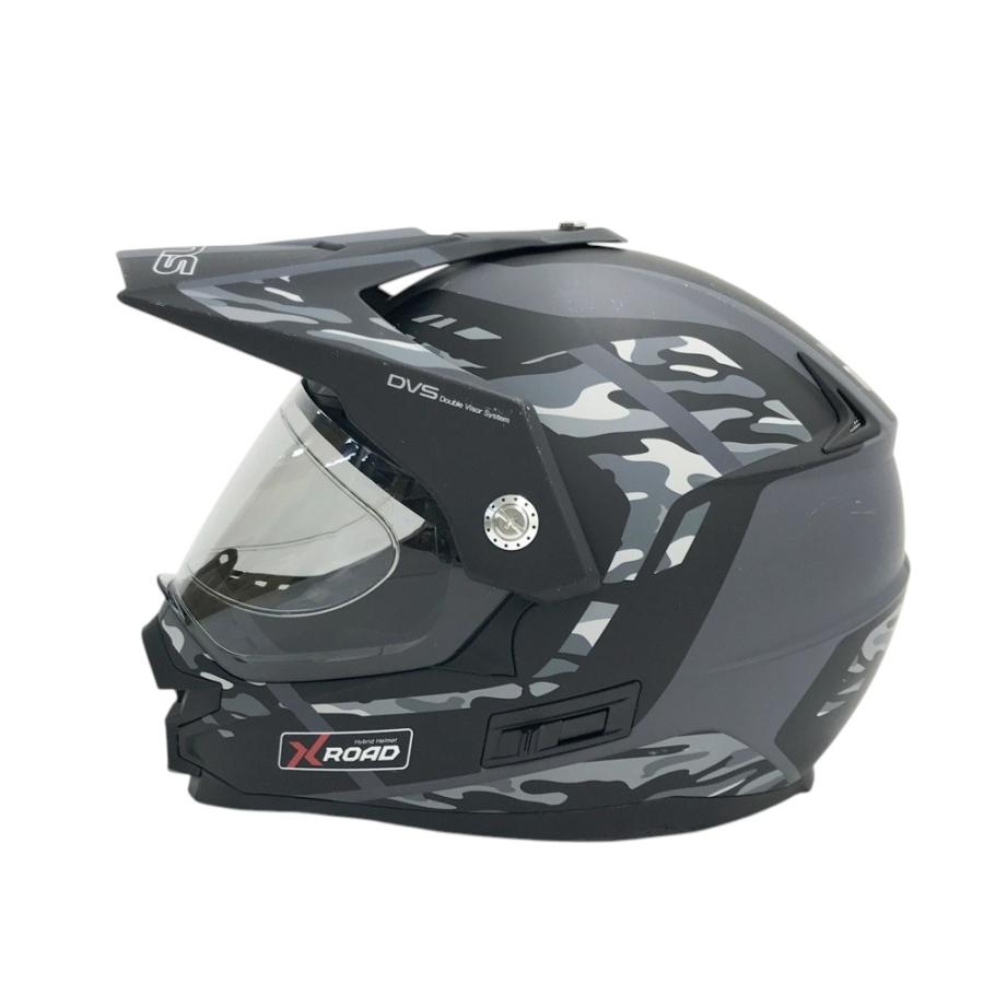 wins ウインズ オフロードヘルメット X-ROAD2 FREE RIDE グレー系 XL