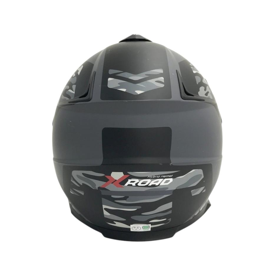 wins ウインズ オフロードヘルメット X-ROAD2 FREE RIDE グレー系 XL
