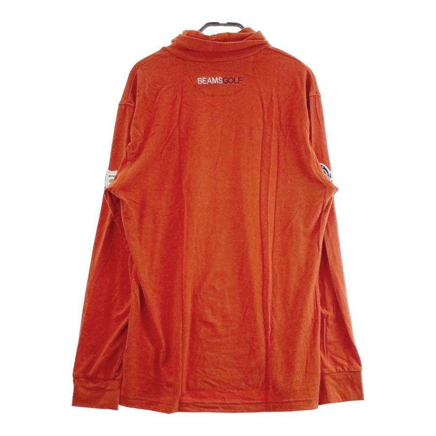 ビームスゴルフ　XL BEAMS GOLF ビームスゴルフ タートルネック 長袖Tシャツ オレンジ系 XL