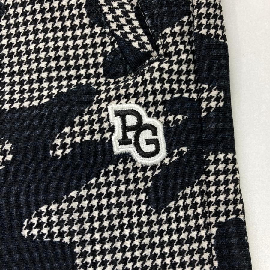PEARLY GATES（パーリーゲイツ） 裏起毛 ストレッチパンツ 千鳥総柄