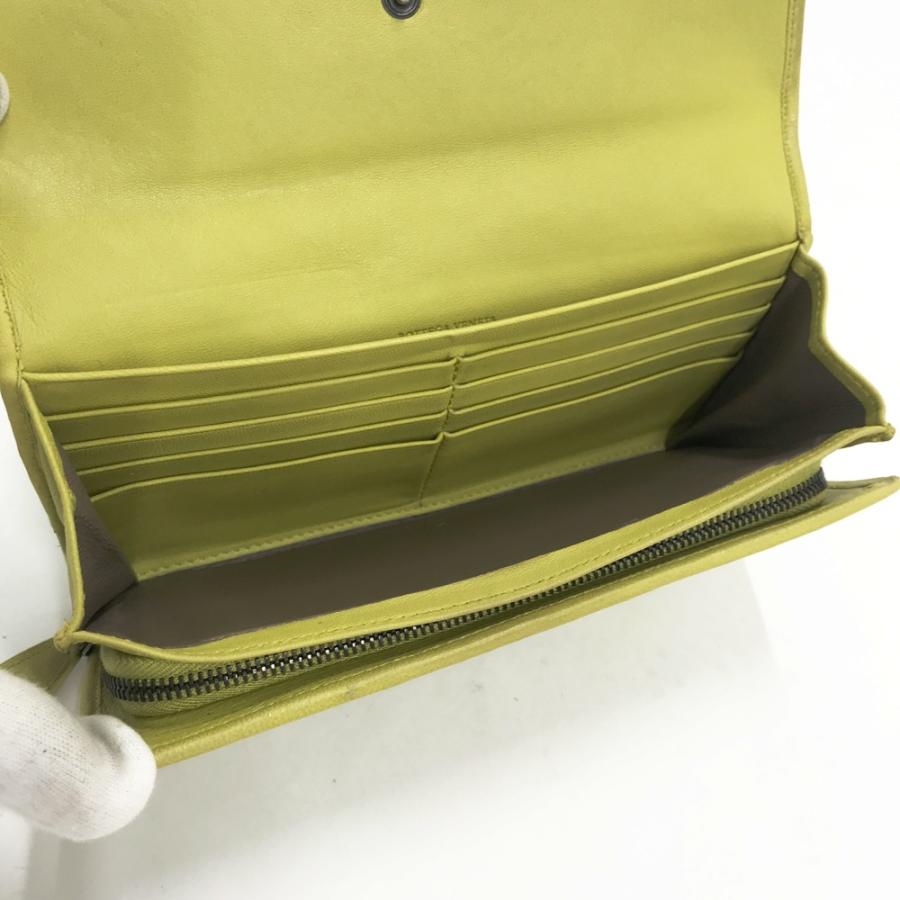 BOTTEGA VENETA ボッテガ ヴェネタ 長財布 イントレチャート パイソン