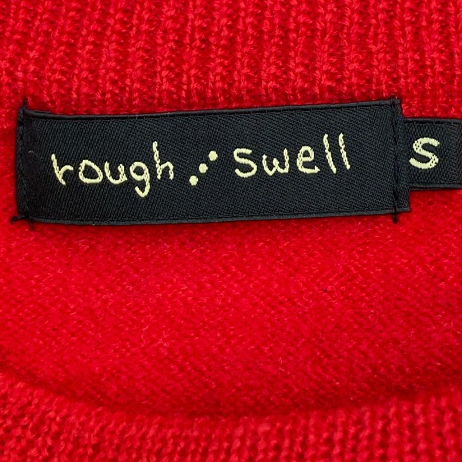 ROUGH&SWELL ラフアンドスウェル ウール ニットセーター レッド系 S