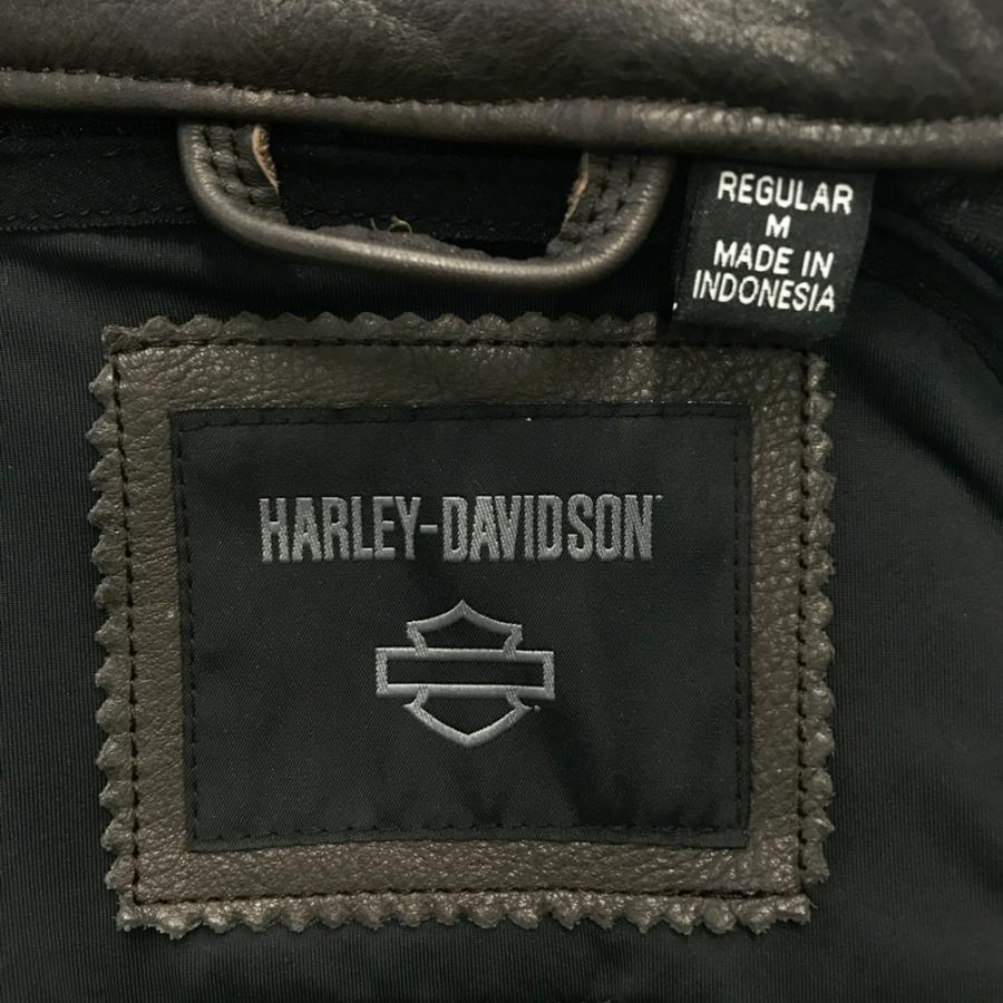 HARLEY DAVIDSON ハーレーダビッドソン 98001-23VM レザージャケット VictoryLane II ブラウン系 M バイクウェア メンズ