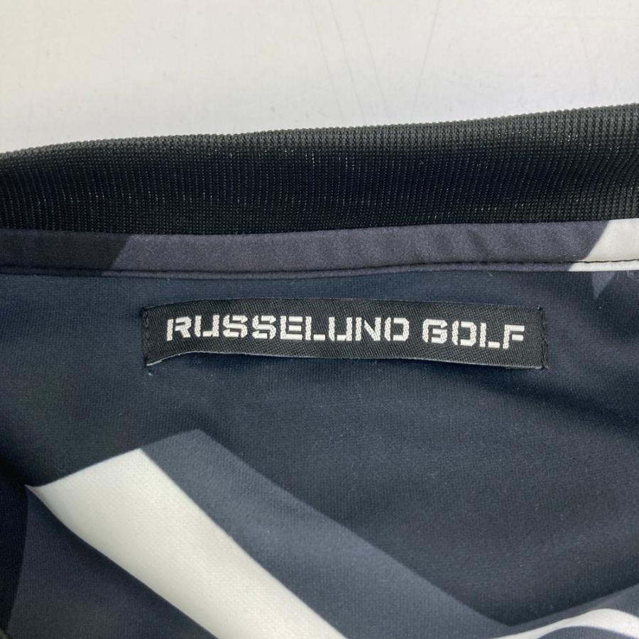 Russeluno（ラッセルノ） ブルゾン ビッグマスクルチャ 総柄 グレー系