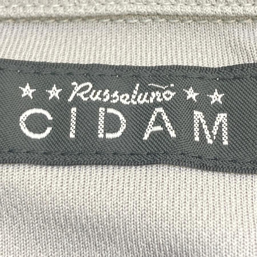 RUSSELUNO ラッセルノ CIDAM 半袖ポロシャツ ボタンダウン グレー系 6