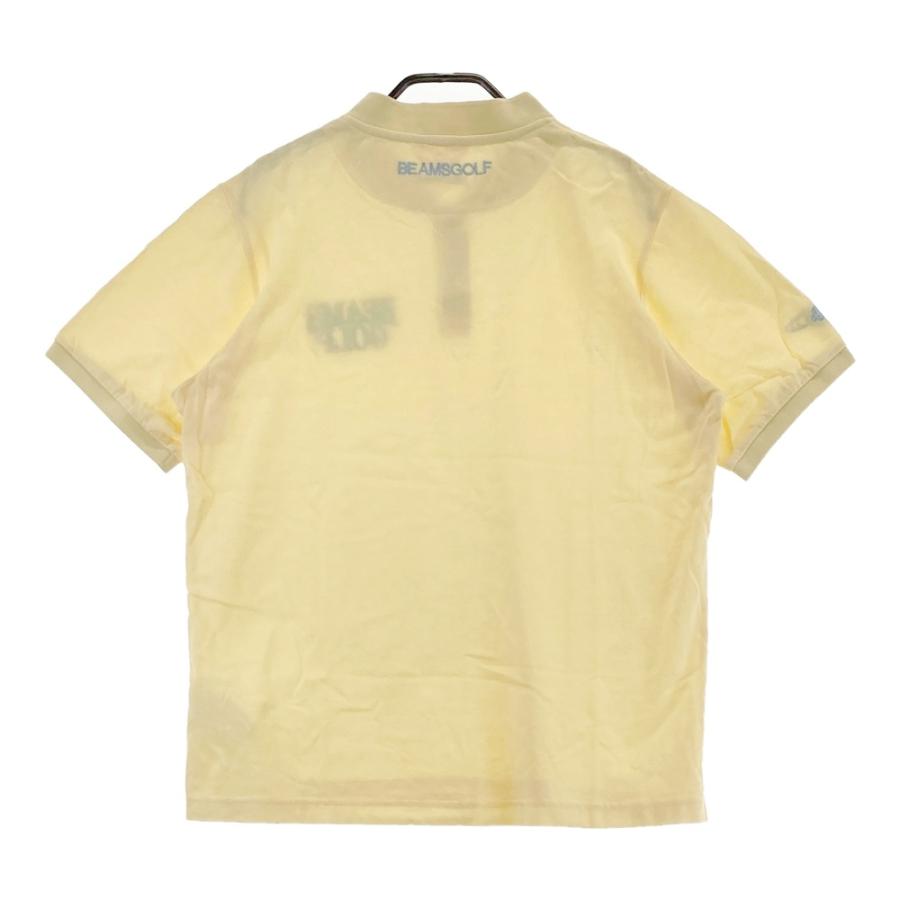 サイズ：L BEAMS GOLF ビームスゴルフ  半袖Tシャツ  イエロー系 [240101681408] ゴルフウェア メンズ ストスト BEAMS GOLF（ビームス ゴルフ） 半袖Tシャツ イエロー系 L ゴルフ