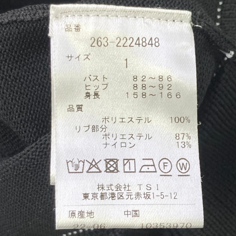 JACK BUNNY ジャックバニー ハーフジップ 半袖ニットワンピース