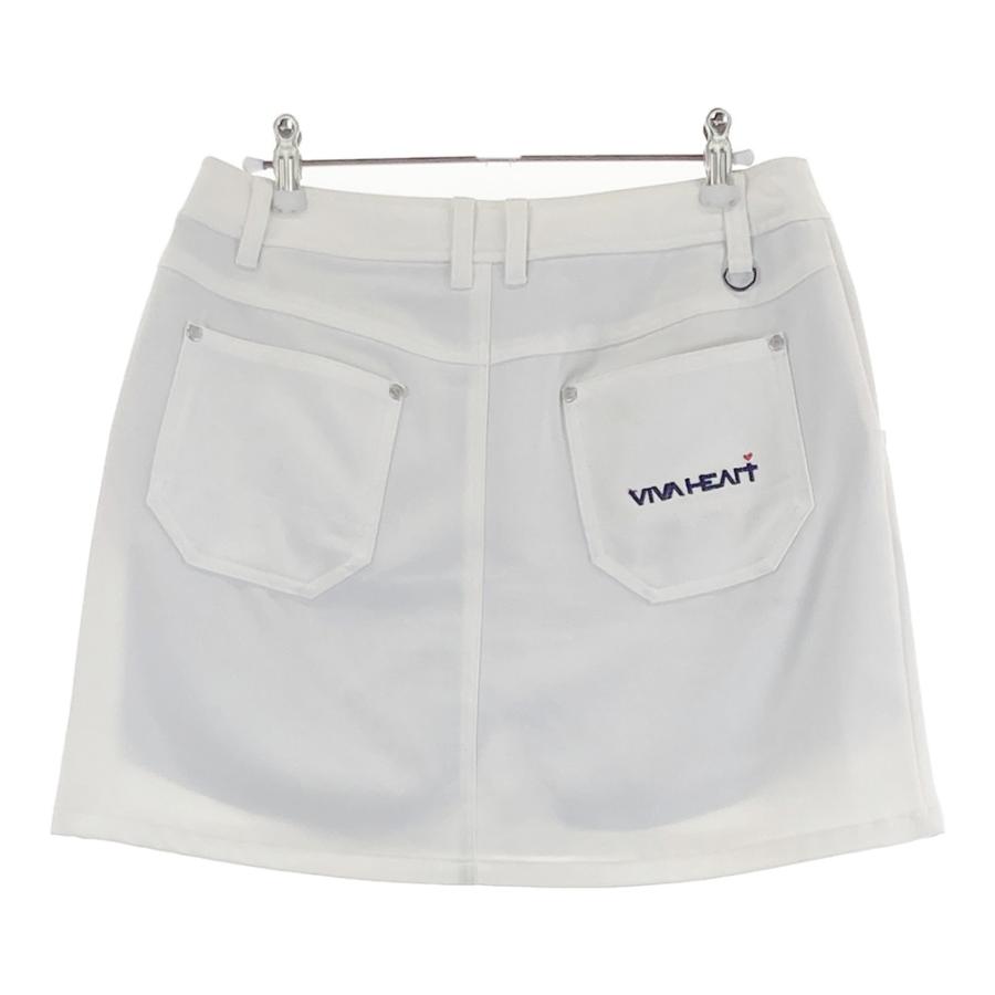 VIVA HEART（ビバハート） インナー付 ストレッチスカート ホワイト系