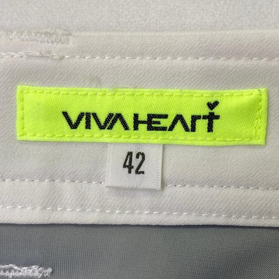 VIVA HEART（ビバハート） インナー付 ストレッチスカート ホワイト系