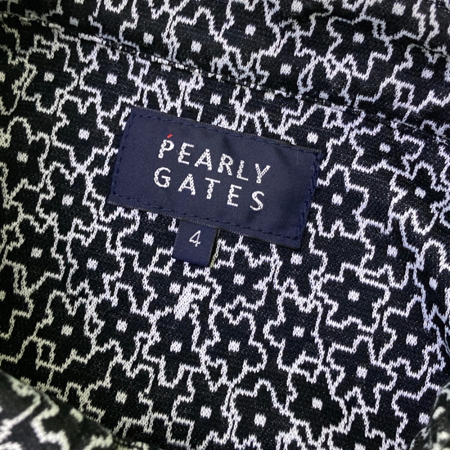 PEARLY GATES（パーリーゲイツ） 2025年モデル 長袖ポロシャツ 花柄