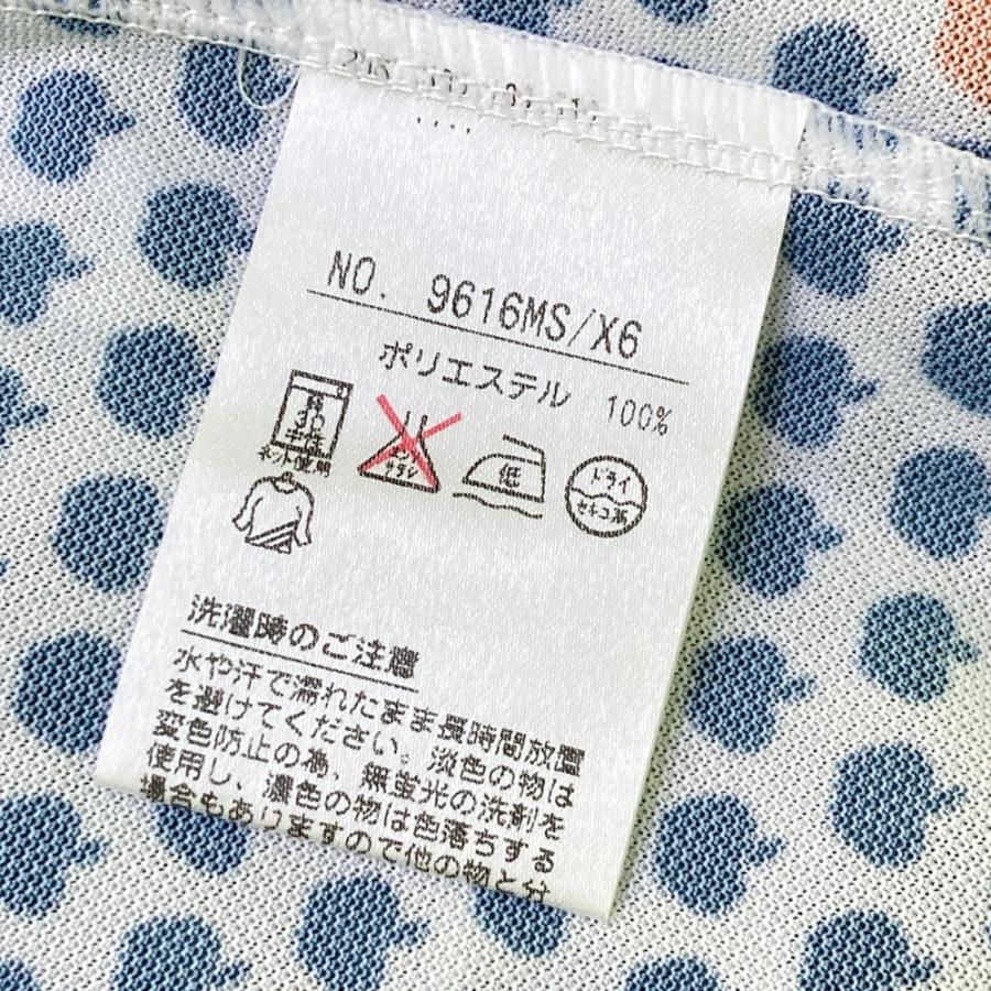 and per se ポロシャツ りんご柄 ゴルフウェア　セットアップ and per se（アンパスィ） 半袖ポロシャツ ボタンダウン りんご 総柄