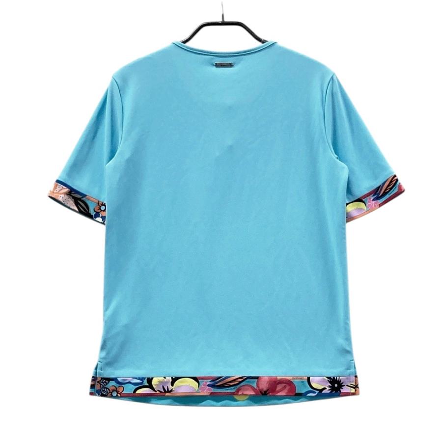 LEONARD SPORT レオナール スポーツ 半袖Tシャツ ラインストーン