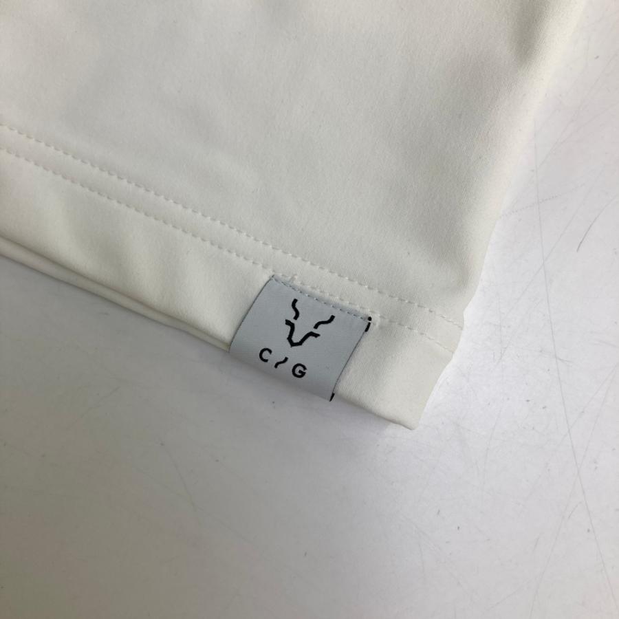 サイズ：2 CPG GOLF シーピージーゴルフ 2109-24201 長袖モックネックTシャツ  ホワイト系 [240101682307] ゴルフウェア メンズ ストスト CPG GOLF 【新品】CPG GOLF シーピージーゴルフ 2109-24201 長袖モック