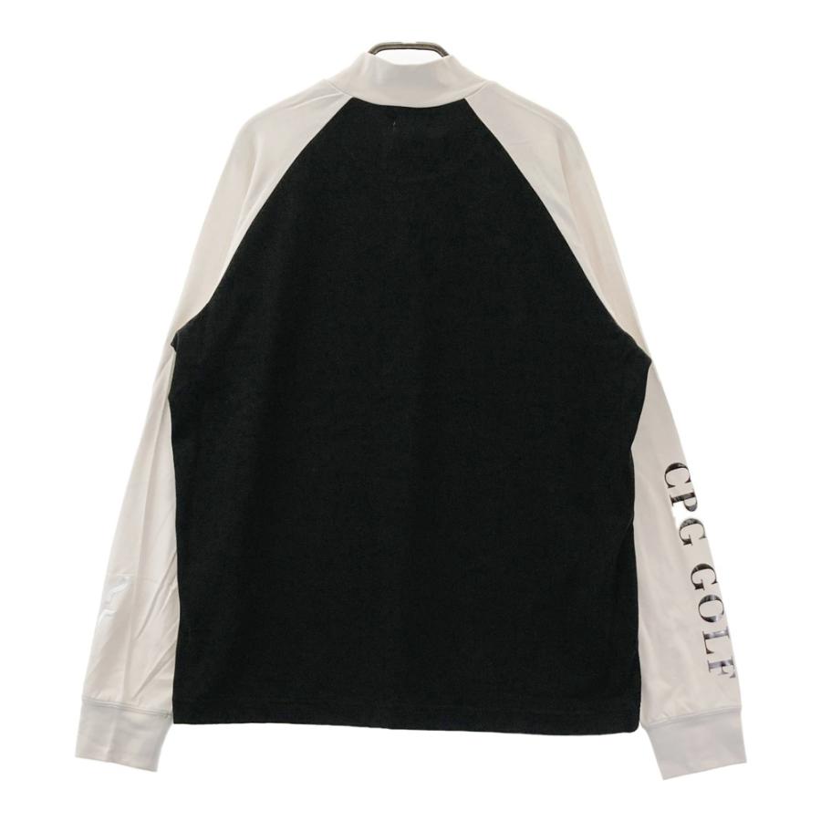 サイズ：2 CPG GOLF シーピージーゴルフ 2109-24210 長袖モックネックTシャツ  ブラック系 [240101682315] ゴルフウェア メンズ ストスト 新品】CPG GOLF シーピージーゴルフ 2109-24210 長袖モックネックT