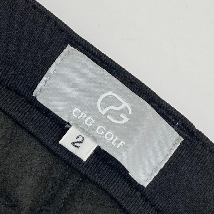 新品】CPG GOLF シーピージーゴルフ 2105-24219 パンツ ブラック系 2