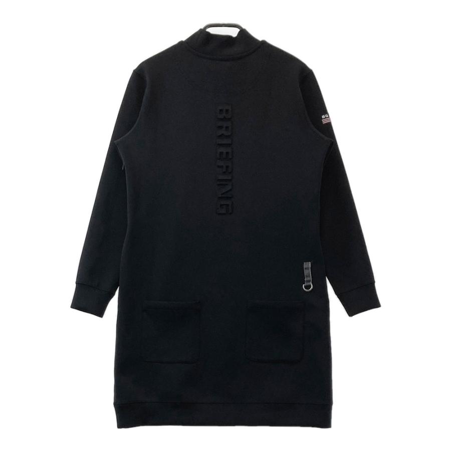 BRIEFING GOLF ブリーフィング  モックネック 長袖ワンピース  ブラック系 XS ゴルフウェア レディース_1