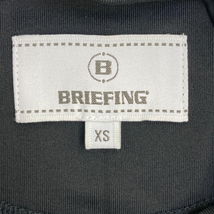 BRIEFING GOLF ブリーフィング モックネック 長袖Tシャツ ブラック系
